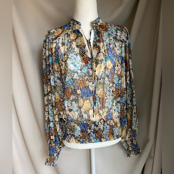 RACHEL ZOE BLOUSE sz MEDIUM - Picture 5 of 16